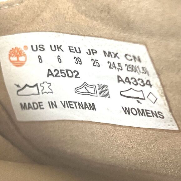 Timberland Mustard Tan Leather/Canvas Wrap Sandals Womens 8 Open Toe Ankle Strap - Picture 9 of 11